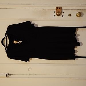 Black short romper